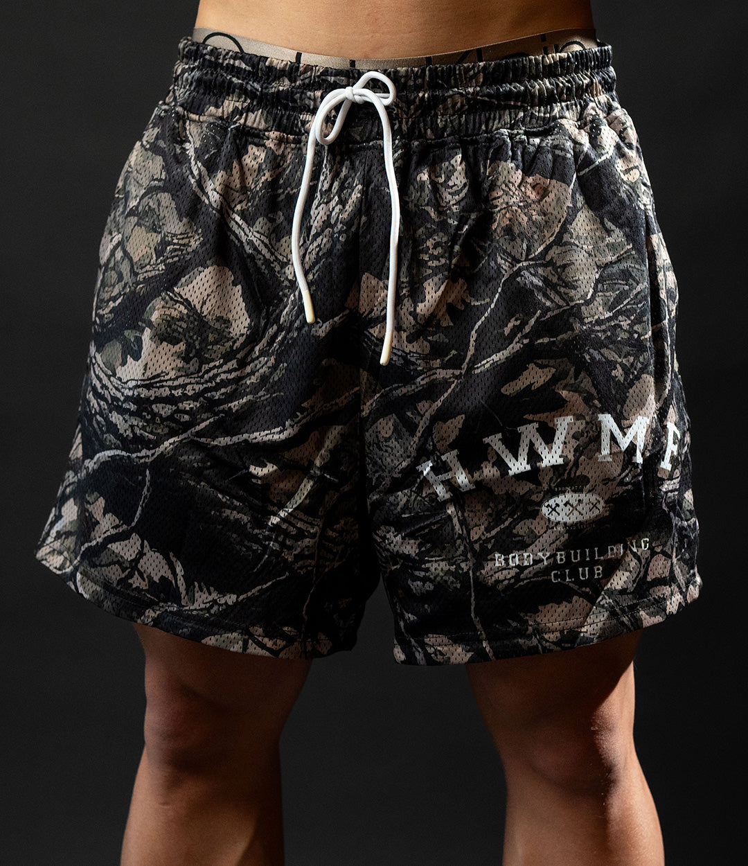 HWMF Woods Camo Mesh Shorts