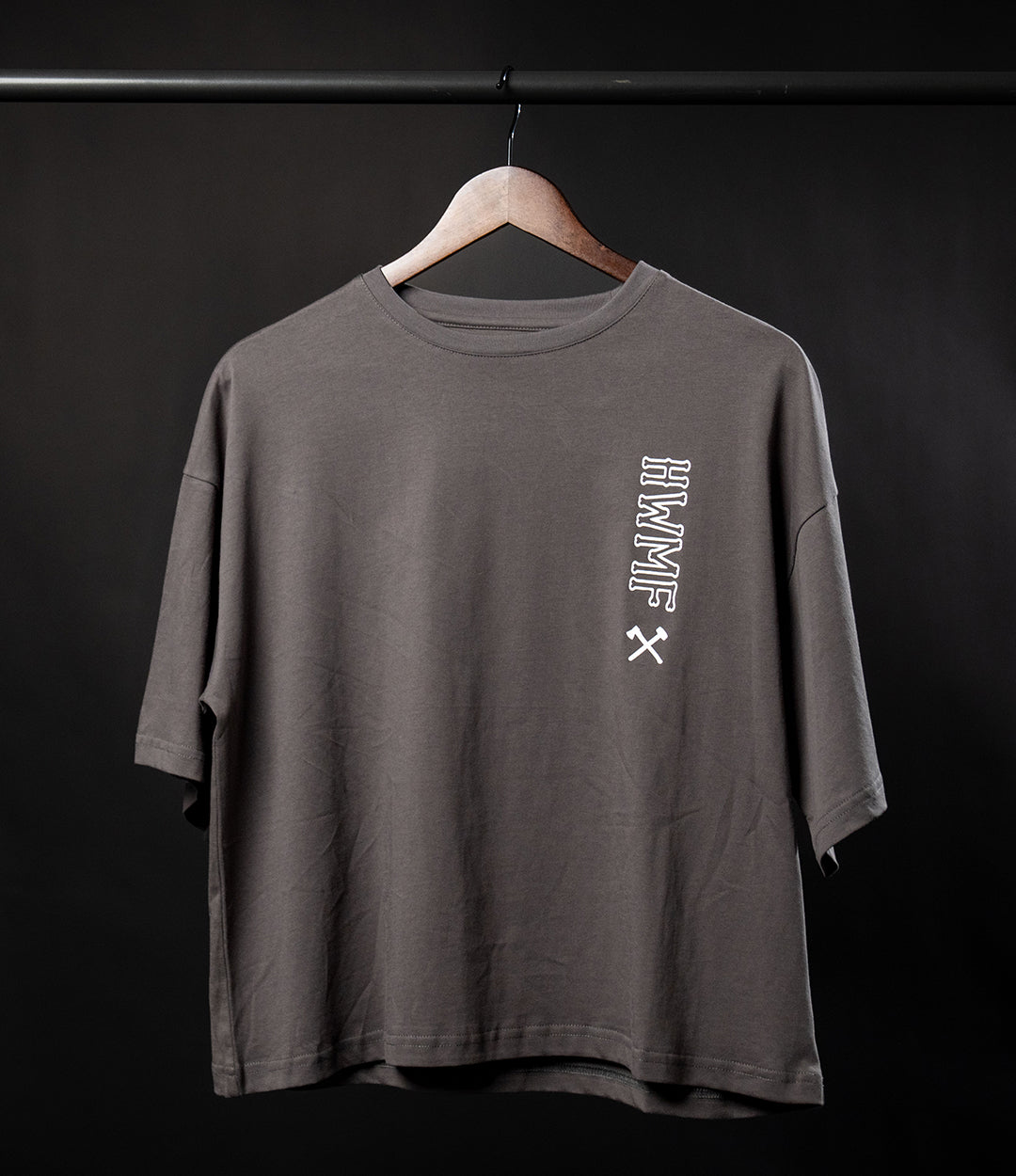 HWMF Growing Strong Crop Oversized Tee