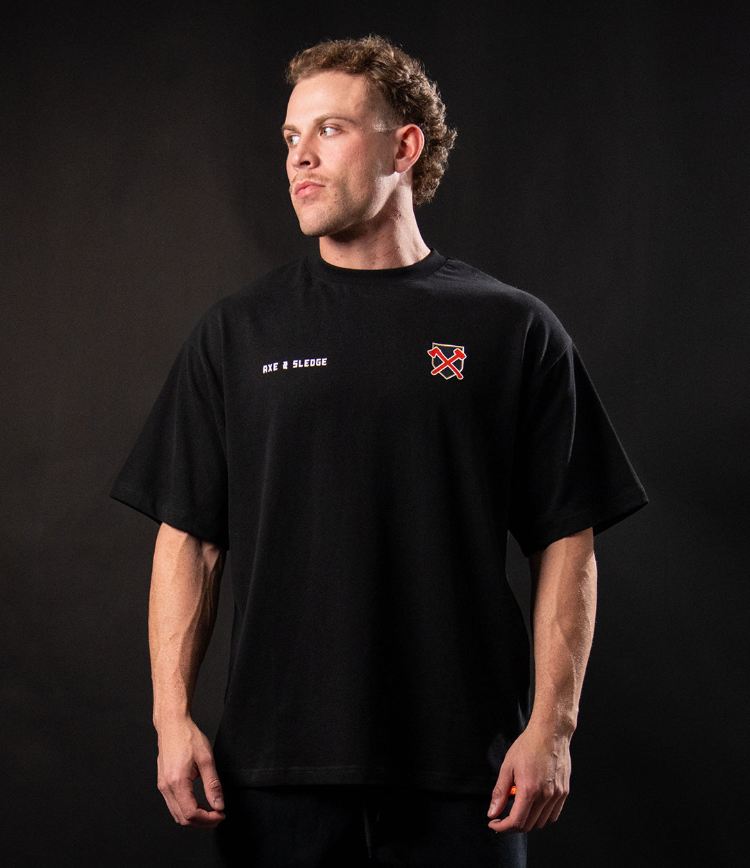 Vegas Knight Oversized Tee – Axe & Sledge Supplements