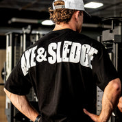 Oversized Logo Tee // Black