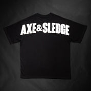 Oversized Logo Tee // Black