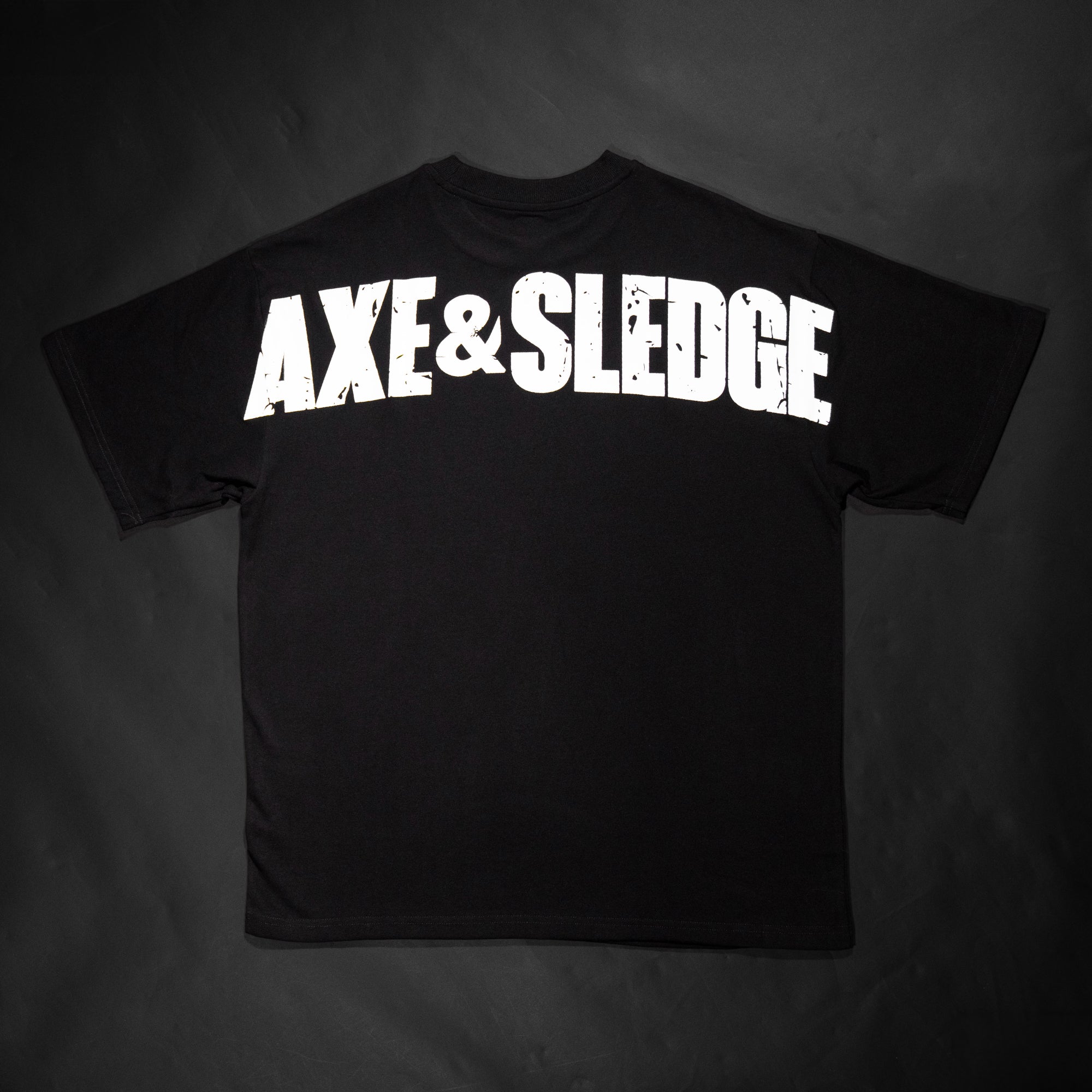 Oversized Logo Tee // Black