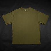 Oversized Logo Tee // Military