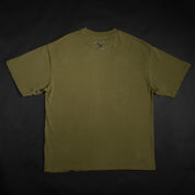 Oversized Logo Tee // Military