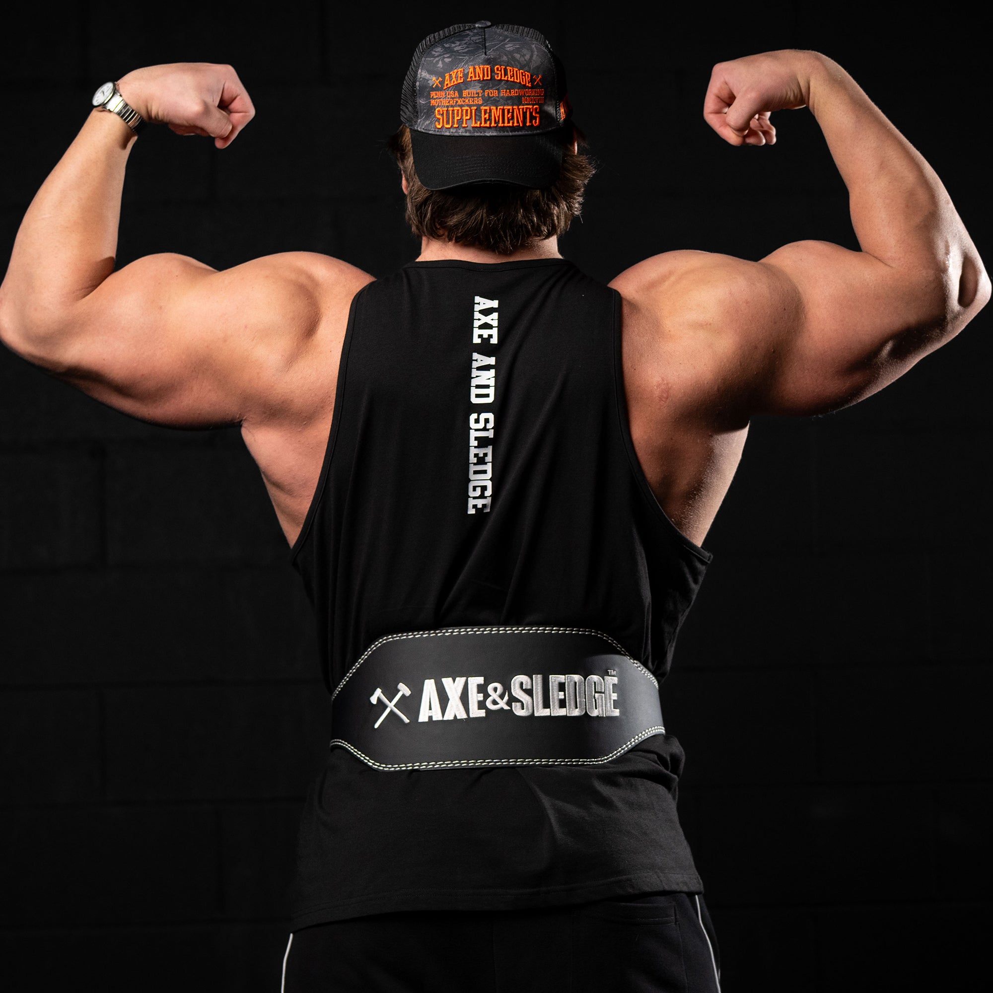 Classic Lifting Belt - Black Leather