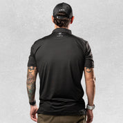 Polo // White on Black