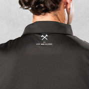 Polo // White on Black