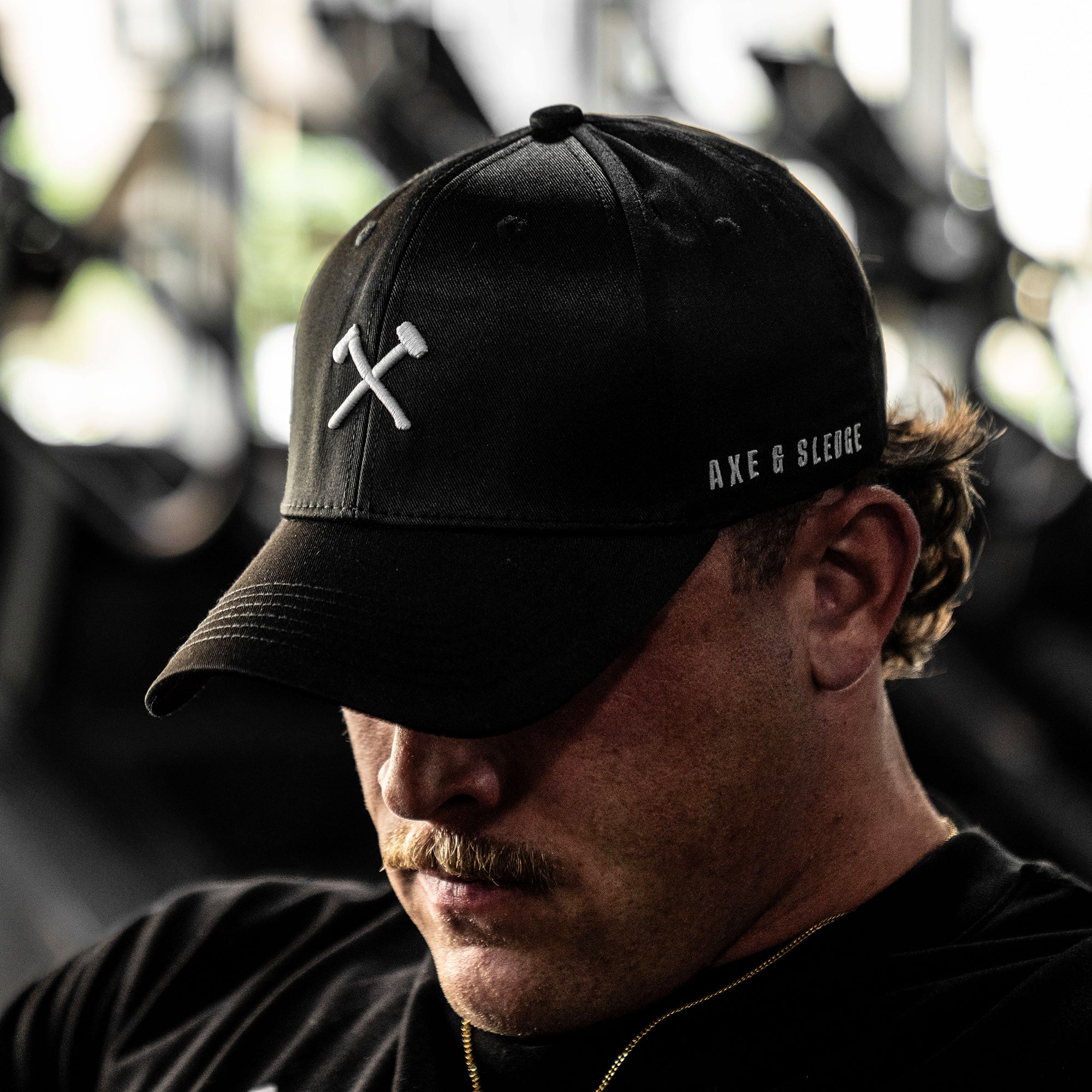 Simple Icon 6 Panel Snapback // Black
