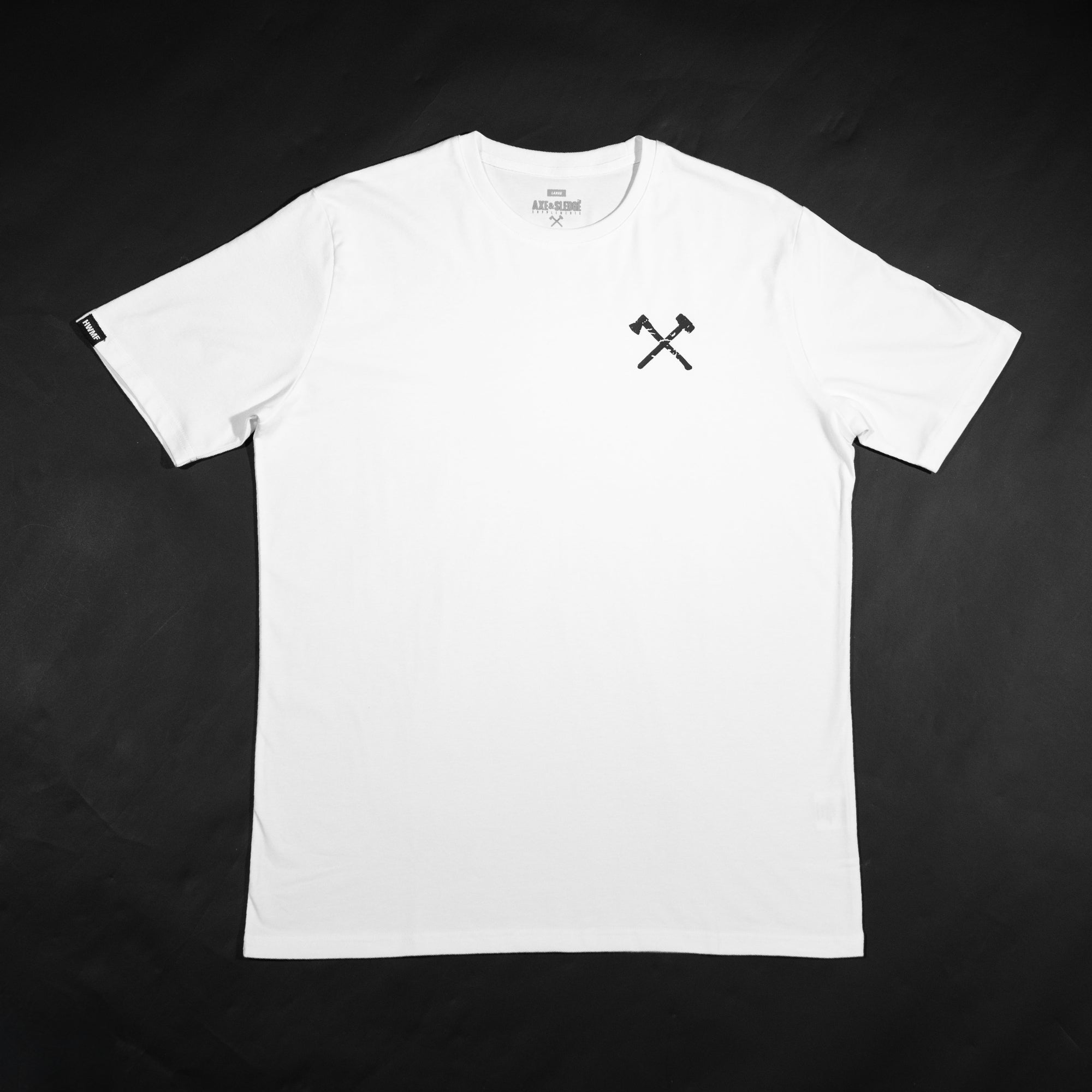 Simple Icon Tee // White