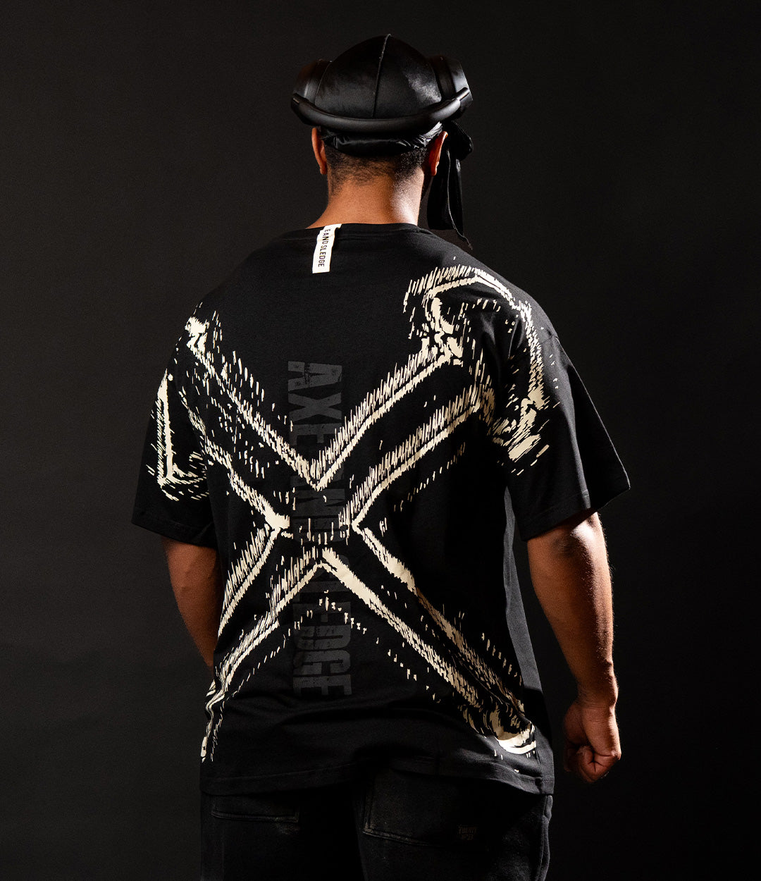 Stencil Axe Drop Shoulder