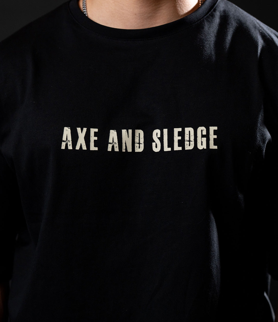 Stencil Axe Drop Shoulder