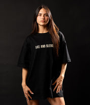 Stencil Axe Drop Shoulder