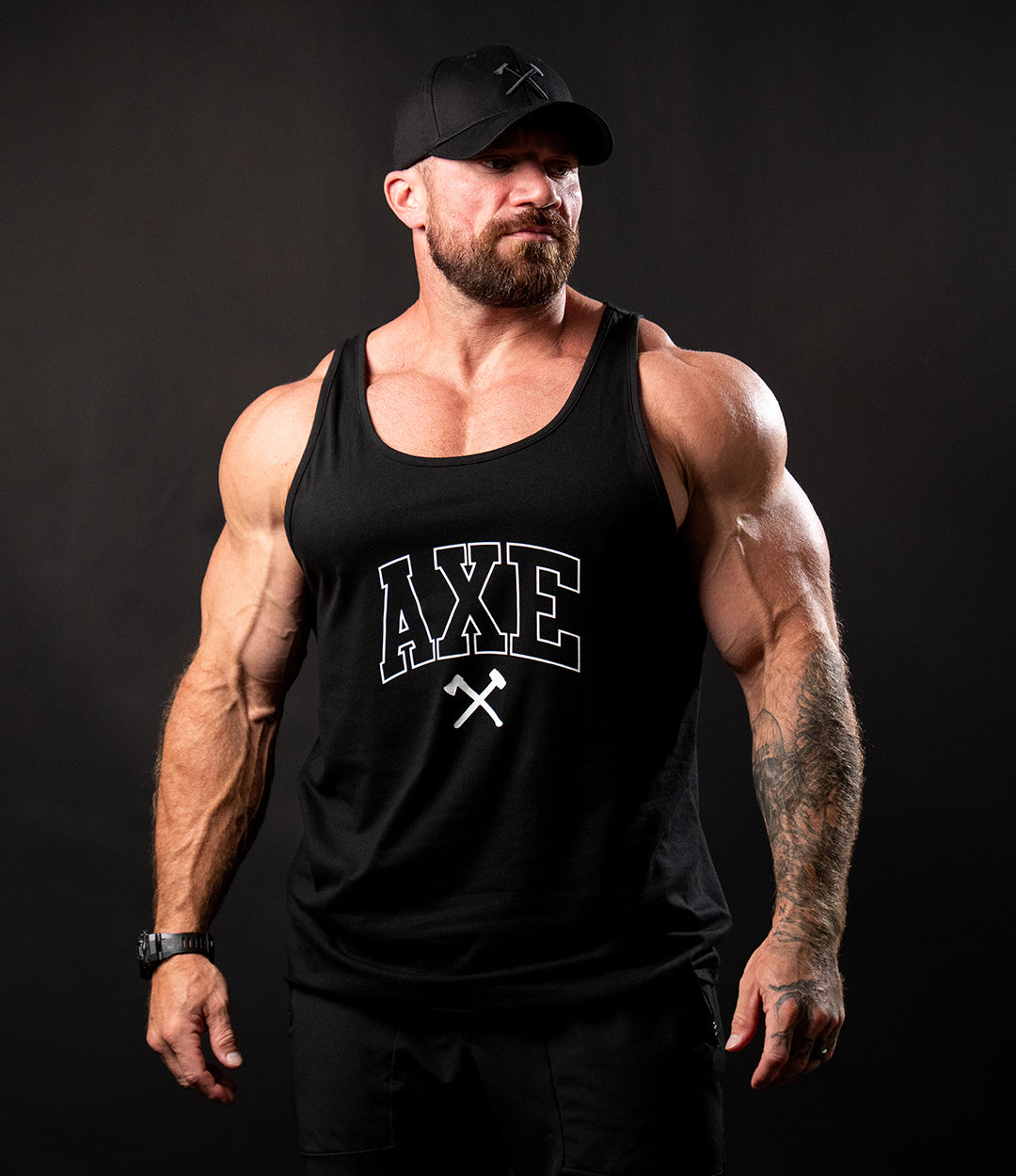 EDGY CUT TANK TOPS！CLANE Men's Gothic Punk Ripped Eyelet Black Grey Tank Top – Punk Design