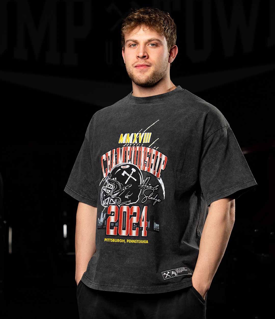 Vintage Championship Drop Shoulder