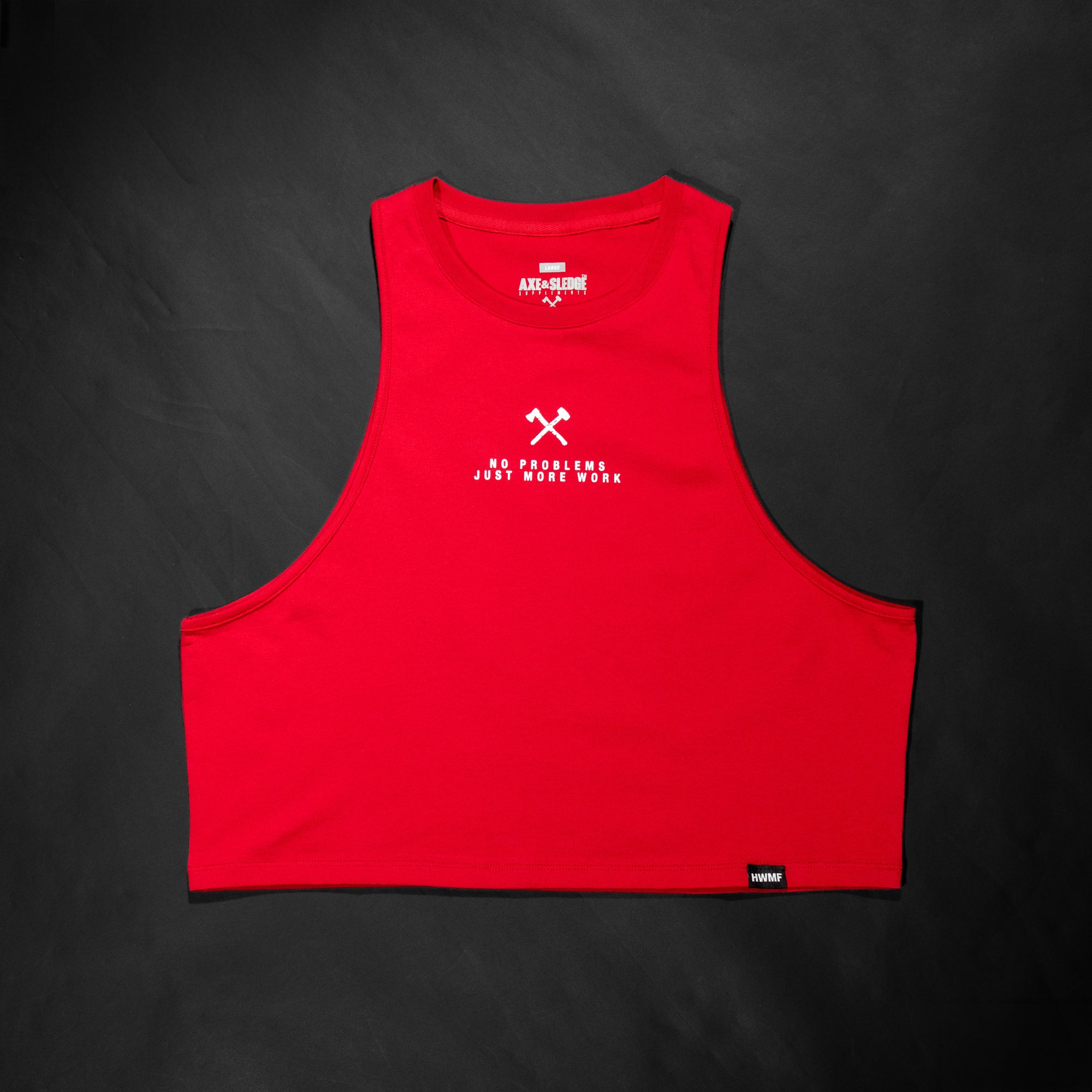 Women's Simple Logo Seth Cut // Red