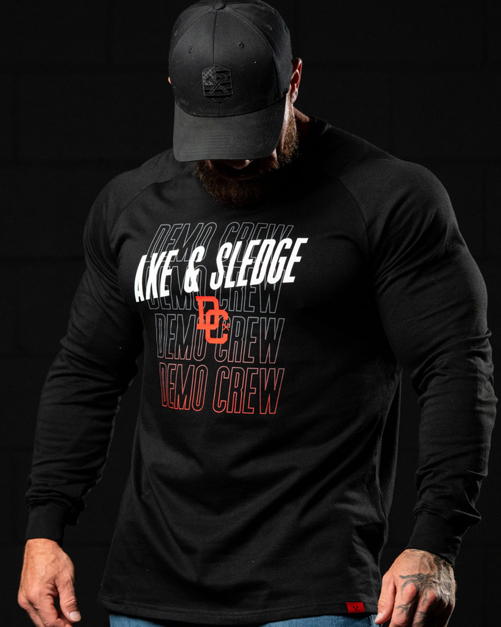 DC Gradient Raglan Long Sleeve