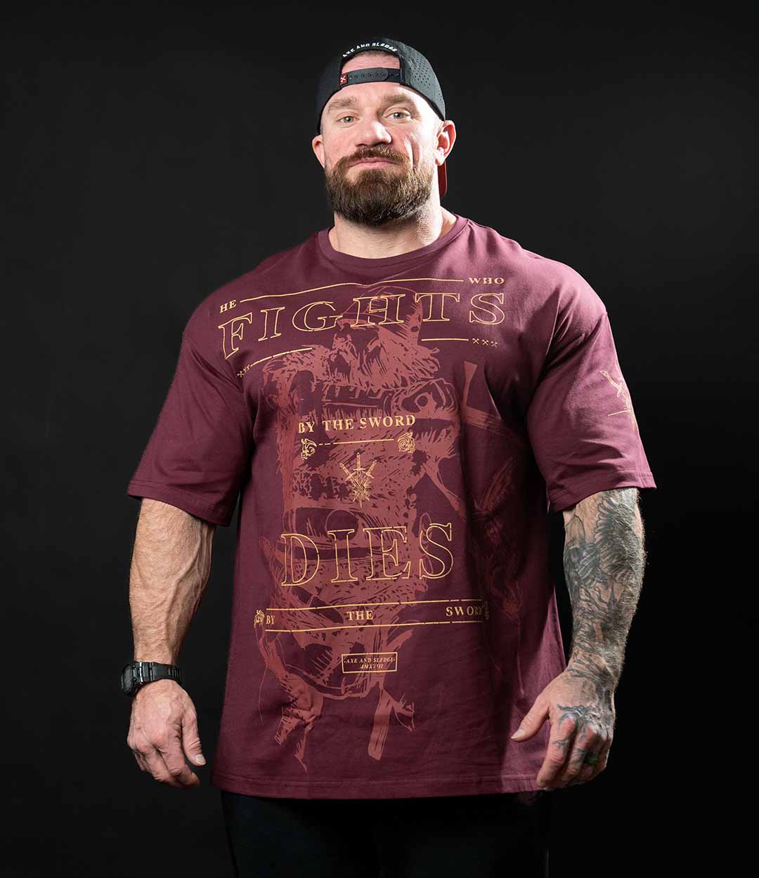 Fight & Die Drop Shoulder Tee