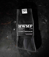 Icon Tag Socks // Black