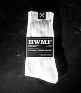 Icon Tag Socks // White