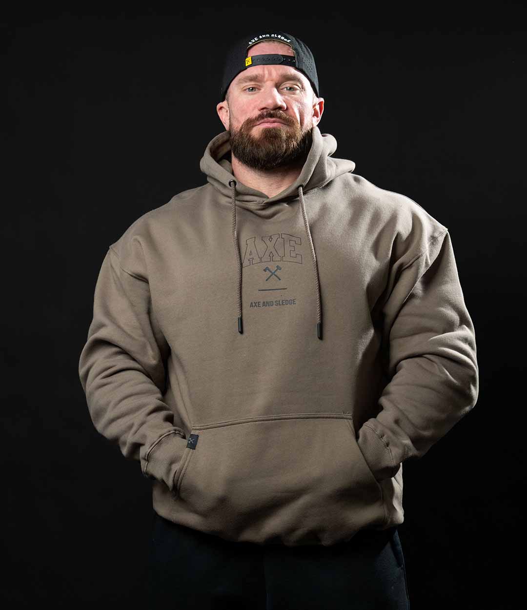 Stacked Axe Work Hoodie