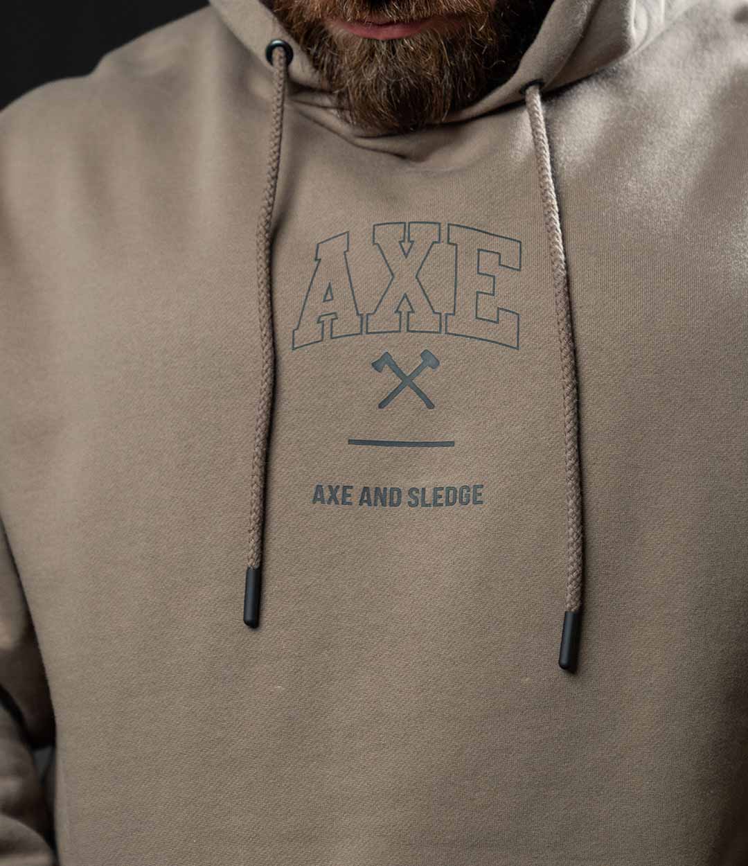 Stacked Axe Work Hoodie