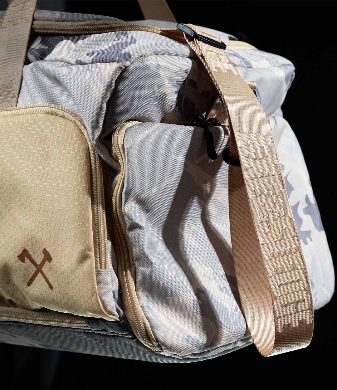 Faded Cliffside Camo Duffle – Axe & Sledge Supplements