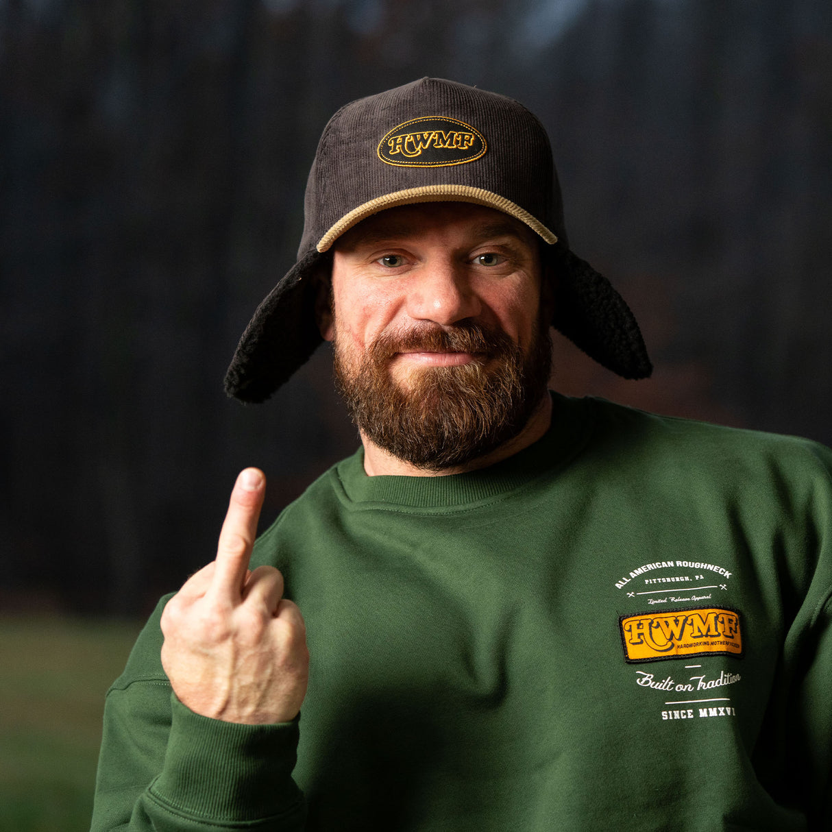 HWMF Corduroy Trapper Hat