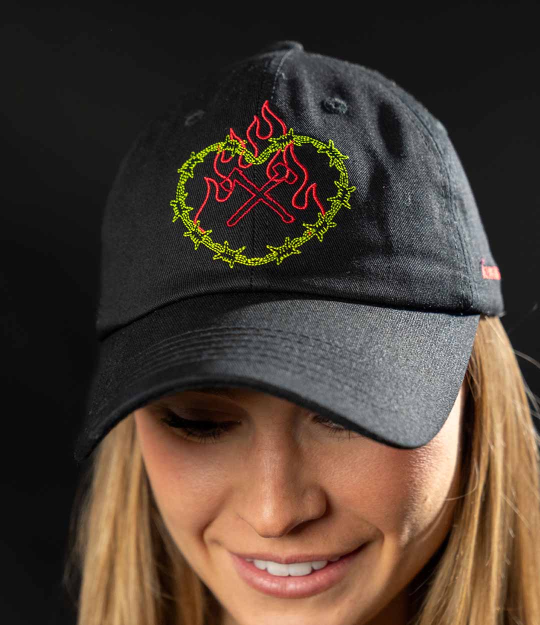 Barbed Axe Women's Dad Hat